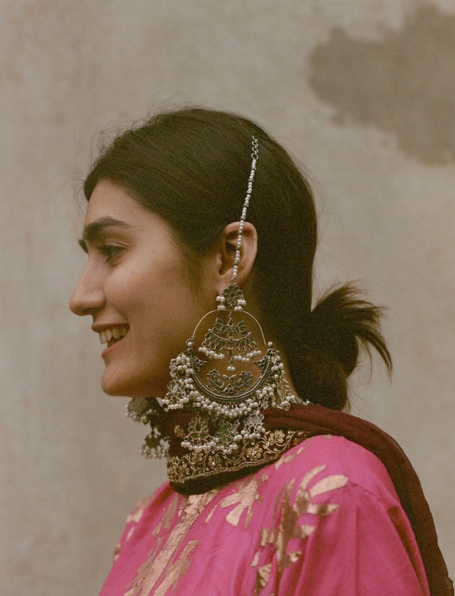 Restored Chaandbaali Earrings