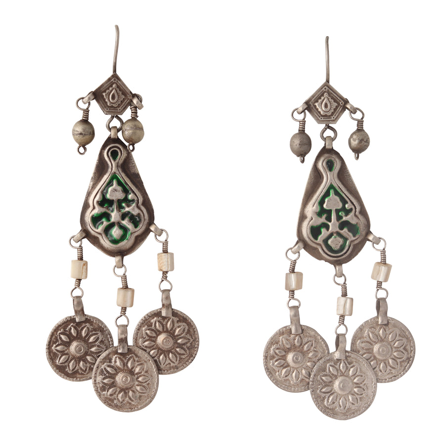 Silver earrings online